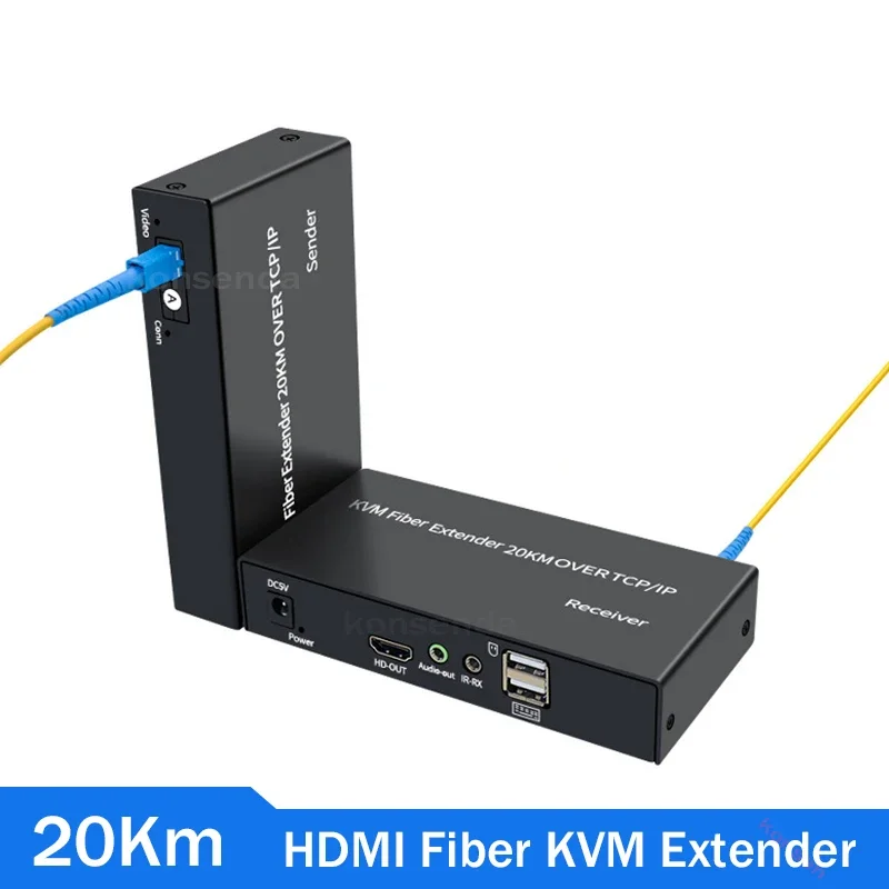Hdmi Arc Cable - 20Km IP HDMI Fiber KVM Extender