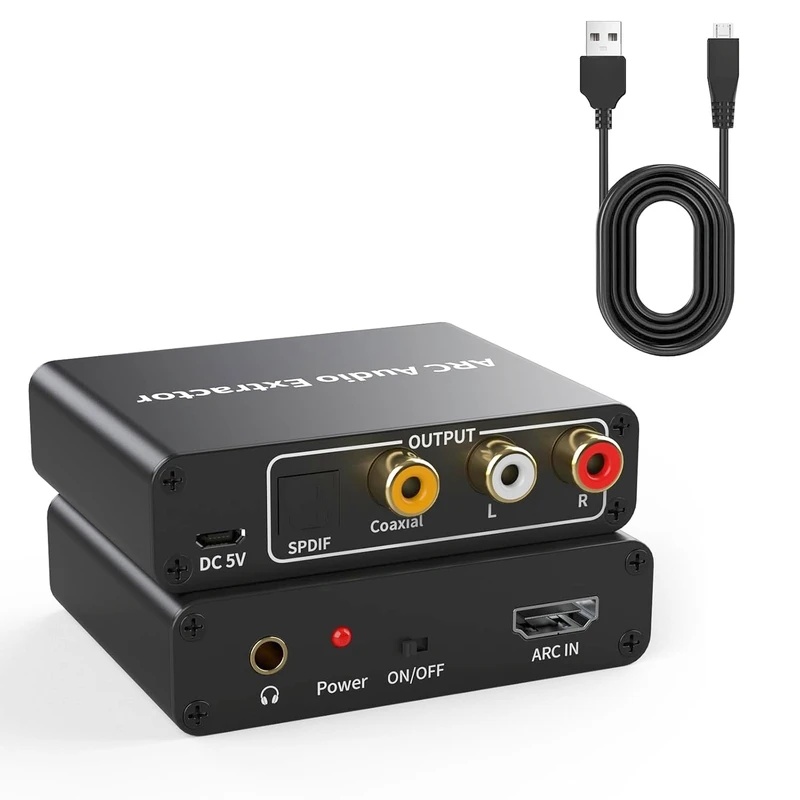 Hdmi Arc Cable - 192KHz ARC Audio Extractor HDMI-compatible ARC