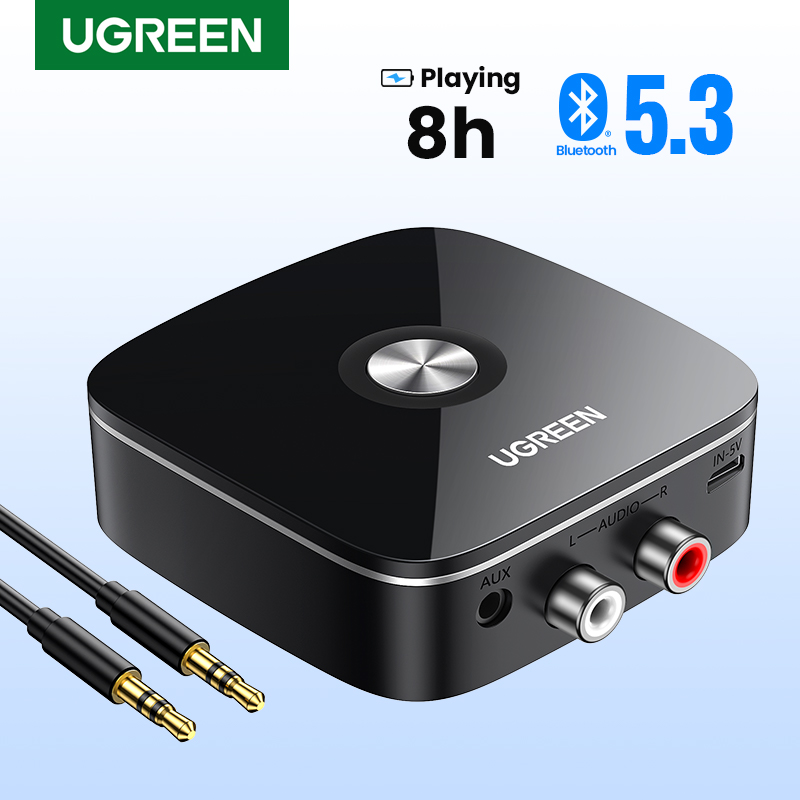 Home Cinema Receiver - UGREEN AUX RCA Bluetooth Receiver Adapter