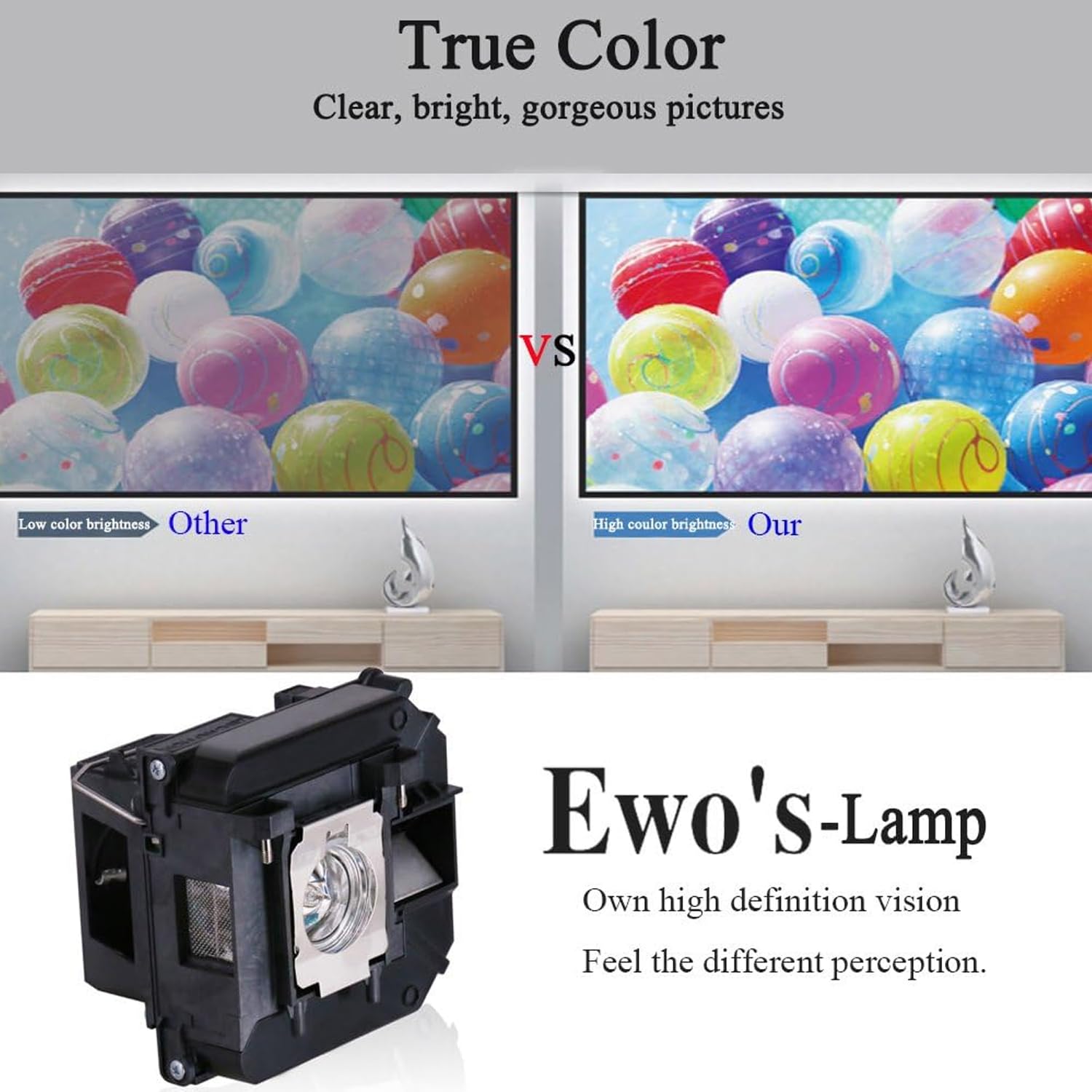 ELP68 Replacement Lamp Bulb fo - Home Cinema Epson recension och pris