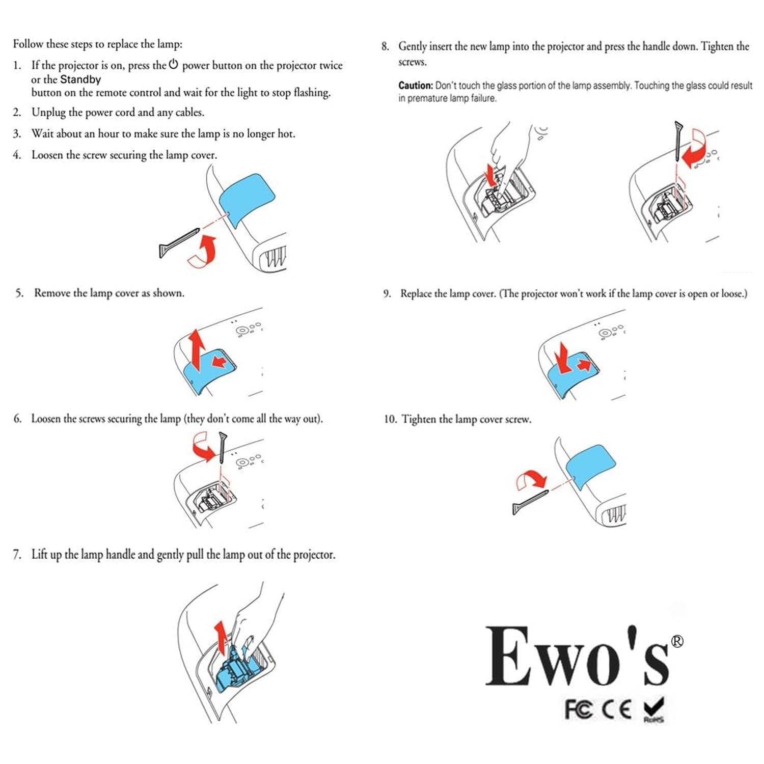 ELP68 Replacement Lamp Bulb fo - Home Cinema Epson recension och pris
