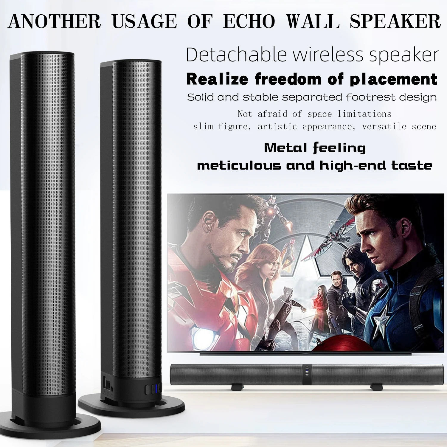 FM Soundbar TV Bluetooth Speak - Home Cinema Of Soundbar recension och pris