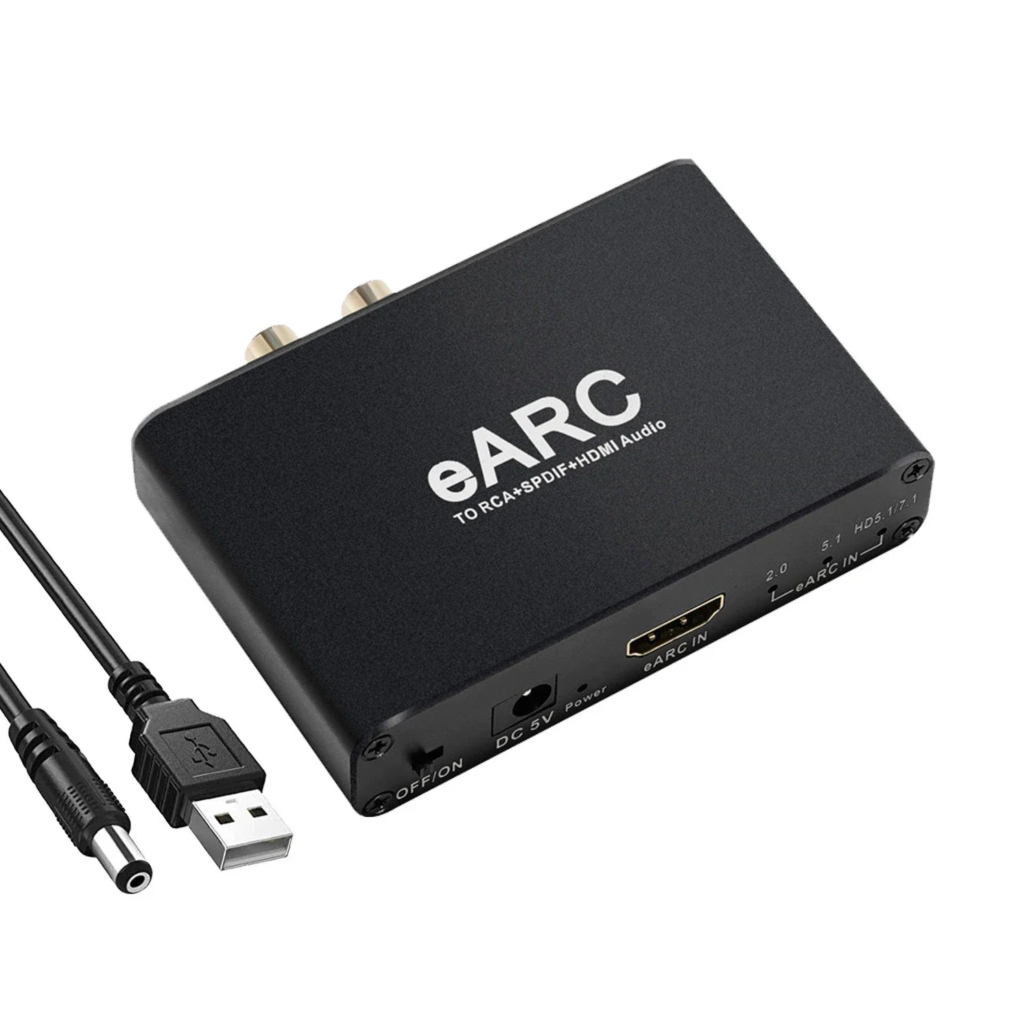192KHz HDMI EARC ARC to RCA Au - Hdmi Arc Cable recension och pris