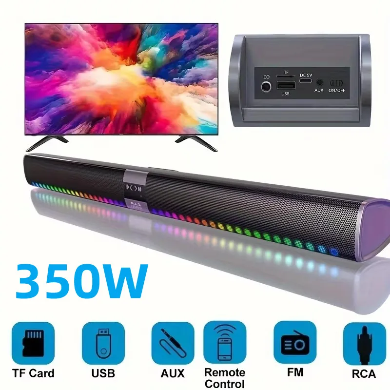 TV Echo Wall Bluetooth Speaker - Home Cinema Of Soundbar recension och pris