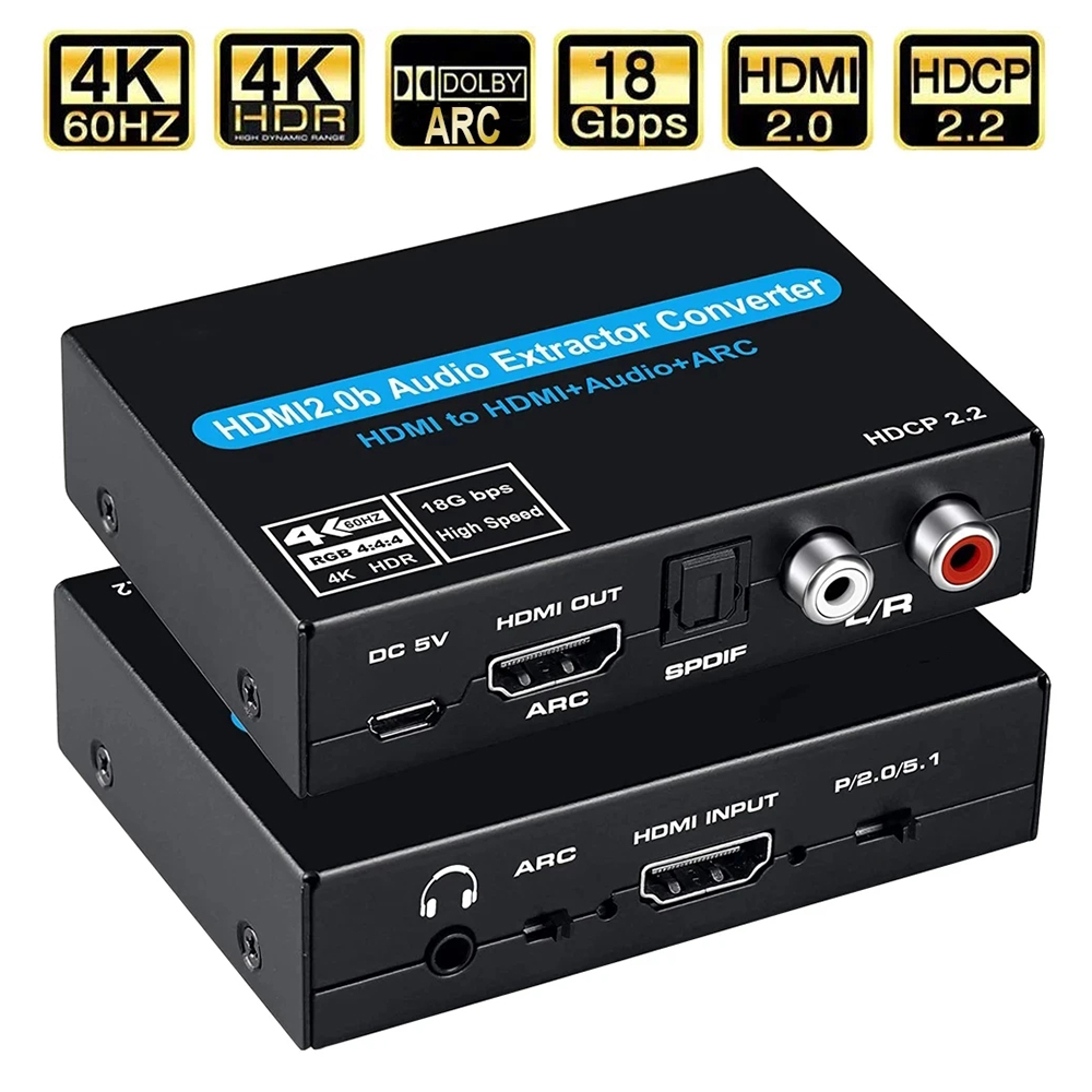 New 4K 60Hz HDMI-compatible 2. - Hdmi Arc Cable recension och pris