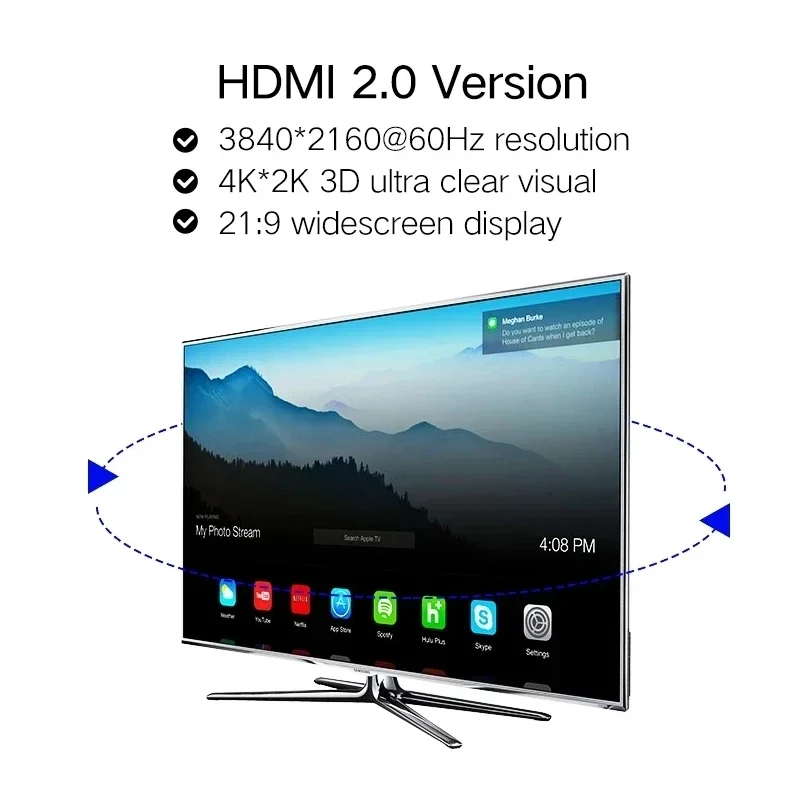 4K 60Hz HDMI Fiber Optic Cable - Hdmi Arc Cable recension och pris