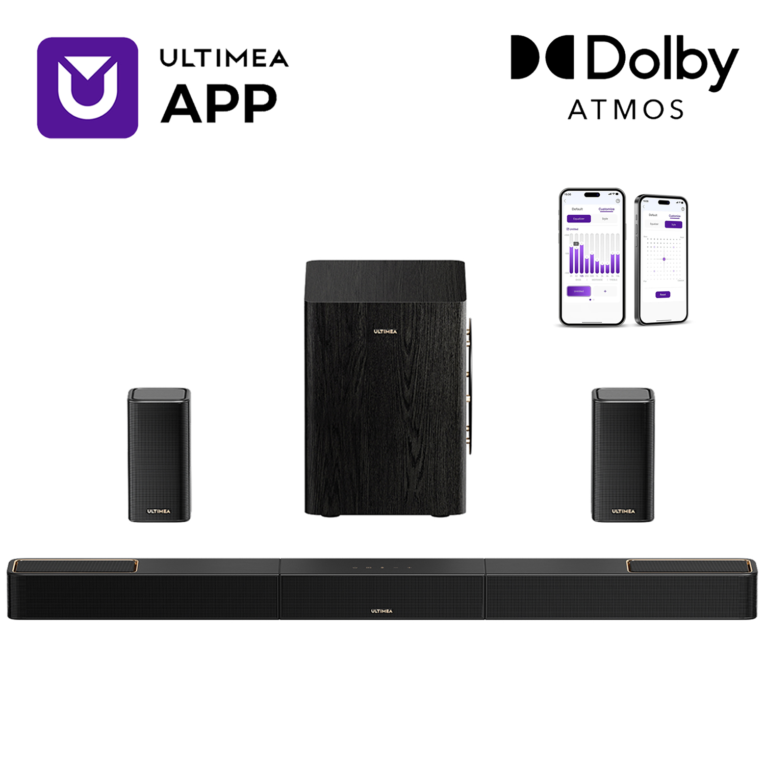 ULTIMEA 5.1.2 Surround Sound S - Home Cinema Of Soundbar recension och pris