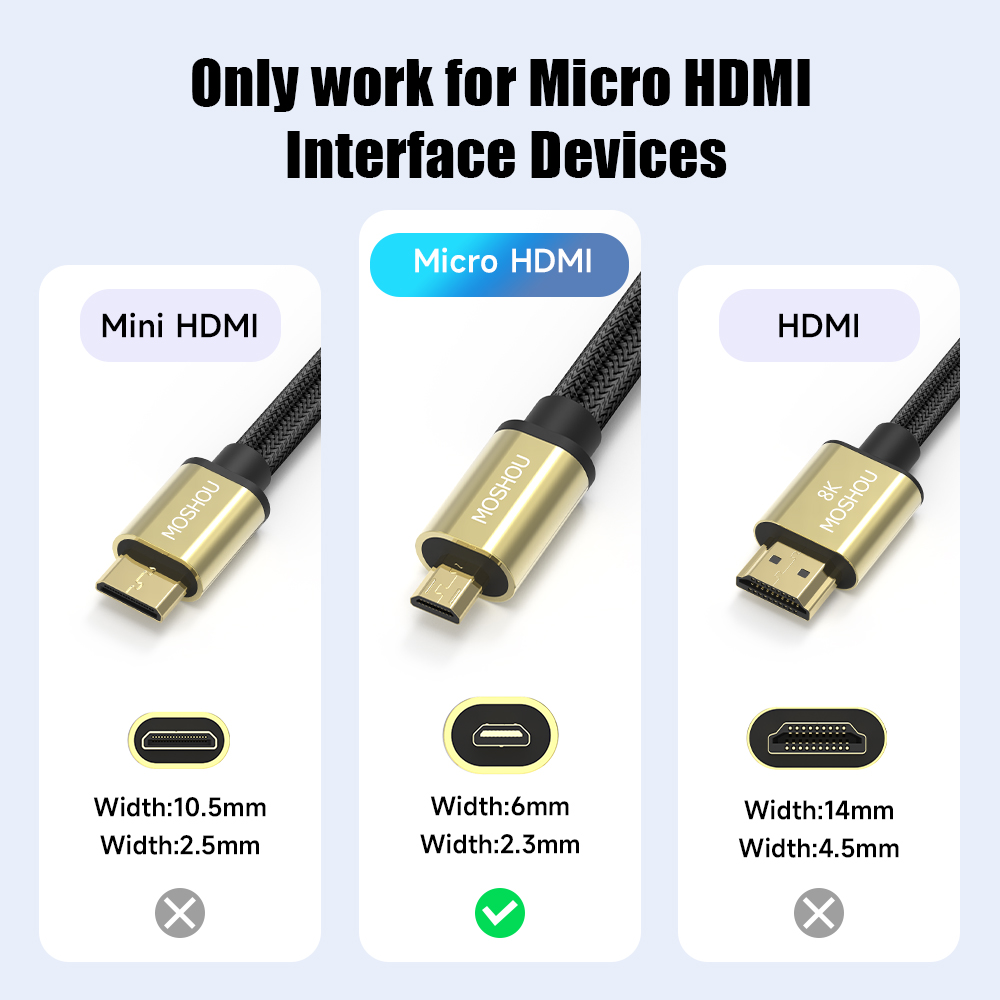 Micro HDMI to HDMI-compatible  - Hdmi Arc Cable recension och pris