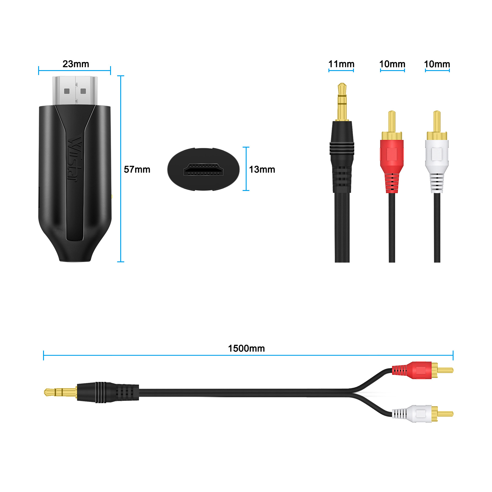 HDMI ARC Audio Extractor ARC t - Hdmi Arc Cable recension och pris