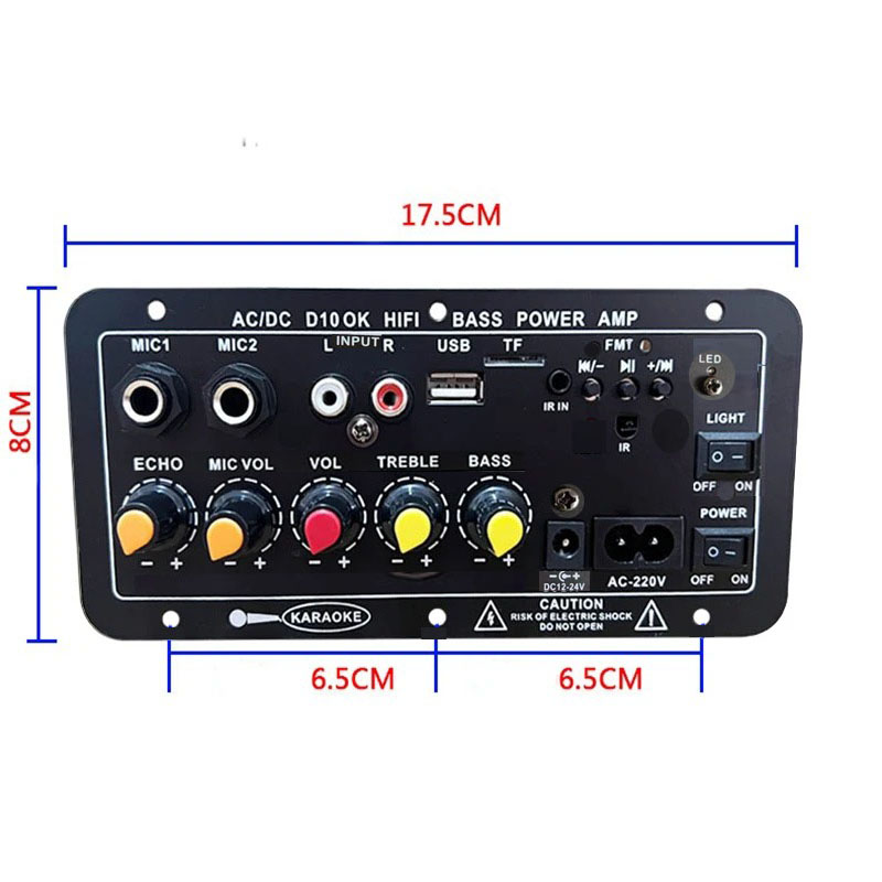 Audio Amplifier Board 30-120W  - Home Cinema Receiver recension och pris