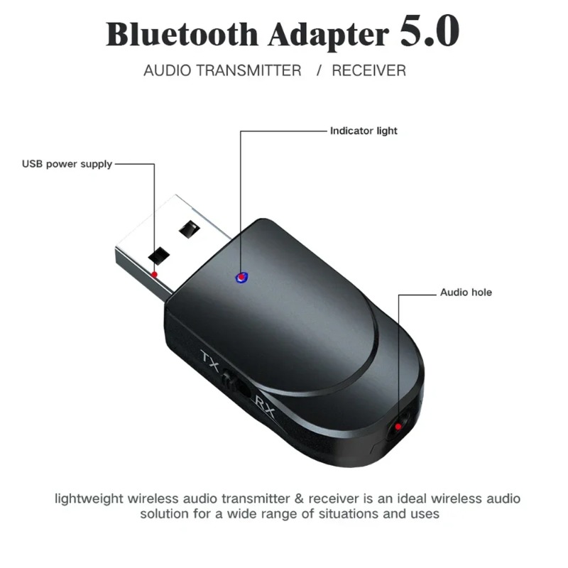 KN330 3in1 USB EDR Bluetooth 5 - Home Cinema Receiver recension och pris