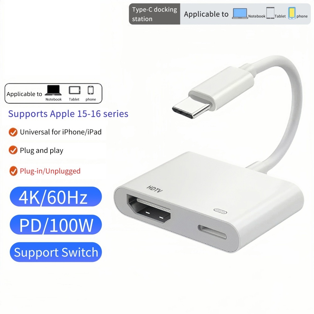 USB-C to HDMI 4K 60Hz 30Hz Con - Hdmi Arc Cable recension och pris