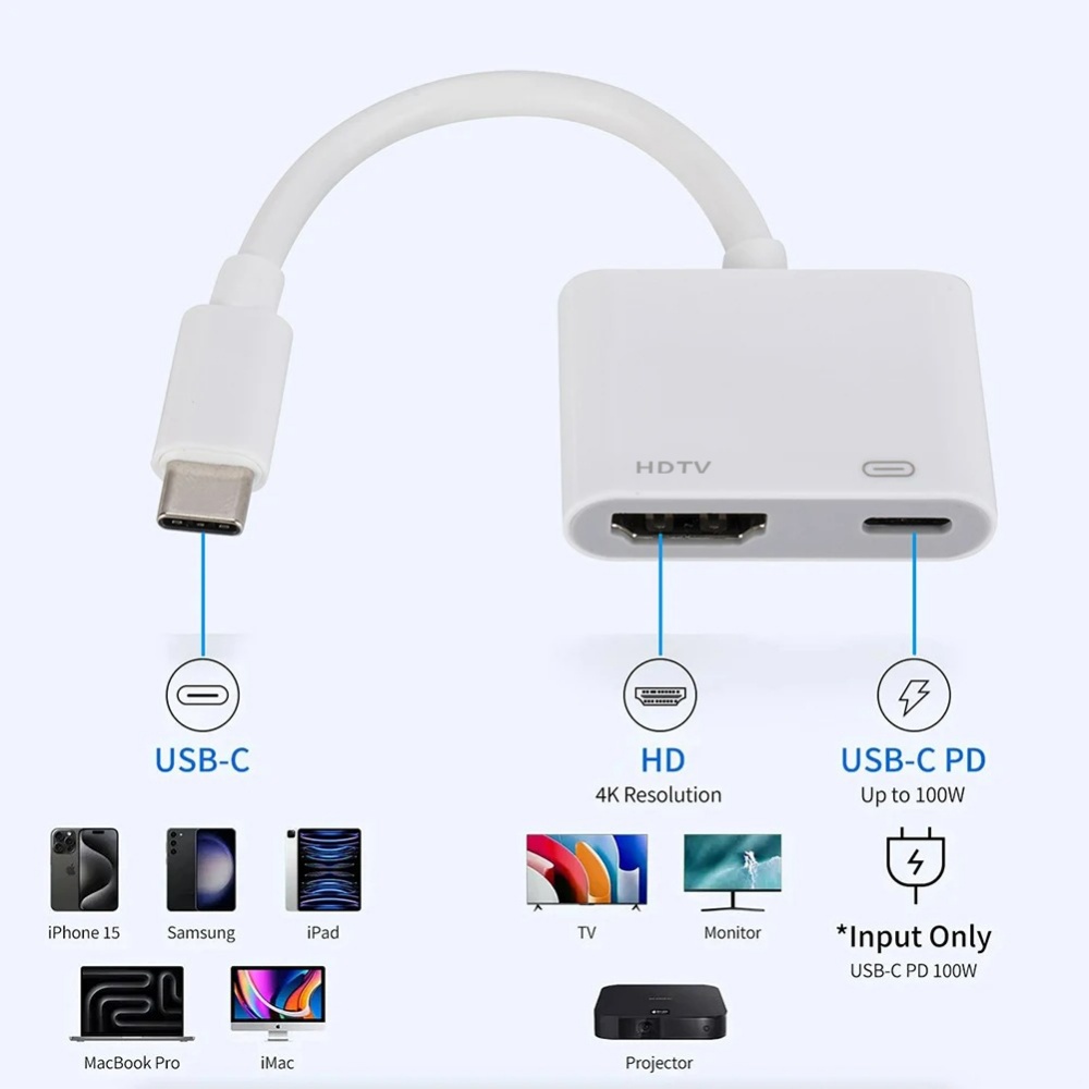 USB-C to HDMI 4K 60Hz 30Hz Con - Hdmi Arc Cable recension och pris