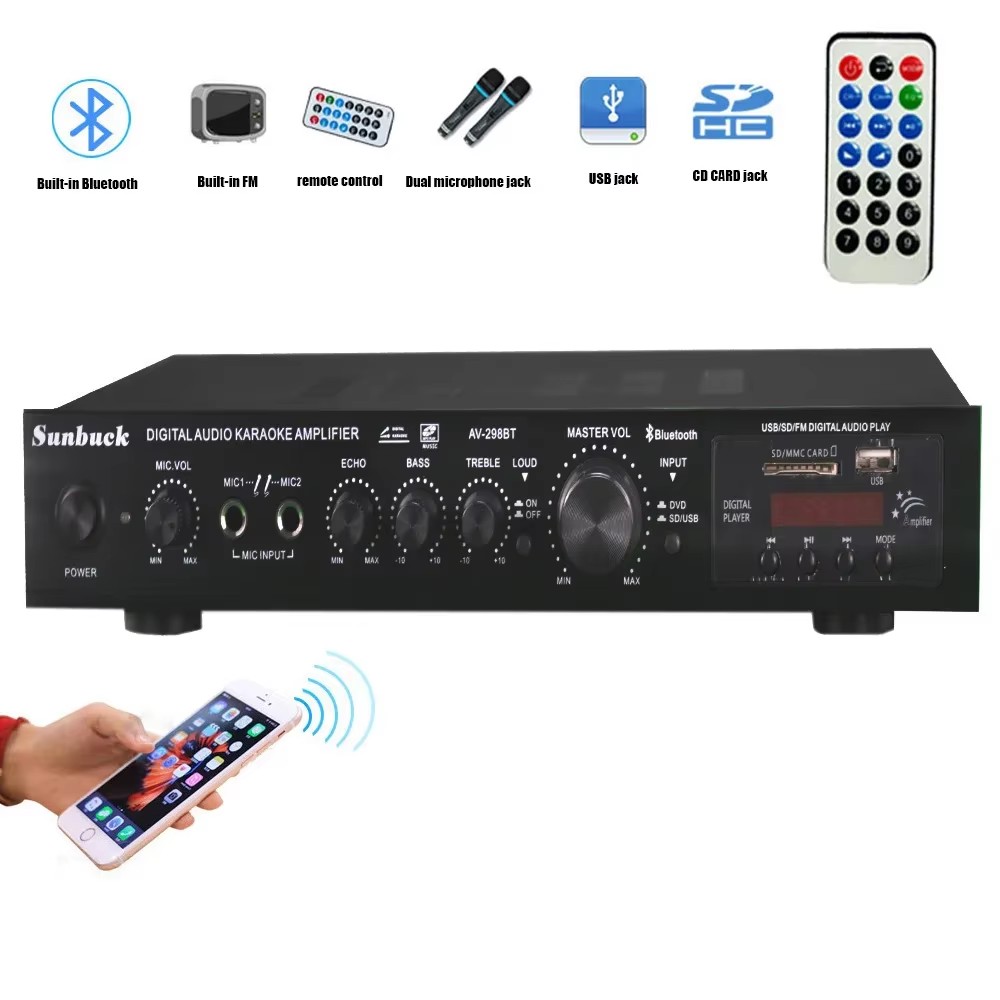 Sunbuck Bluetooth Remote Contr - Home Cinema Receiver recension och pris