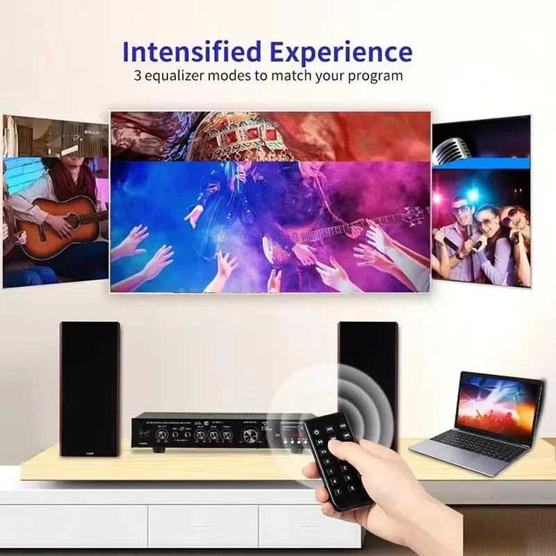 AV-369BT Bluetooth 5.1 Sound S - Home Cinema Receiver recension och pris