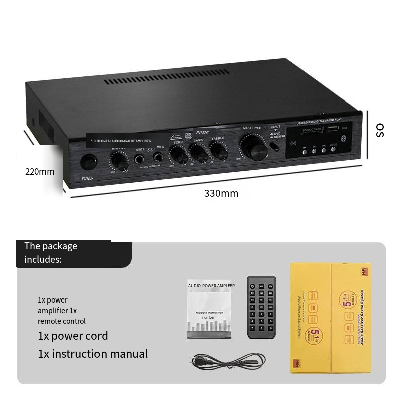 Positive 5.1 channel overweigh - Home Cinema Receiver recension och pris