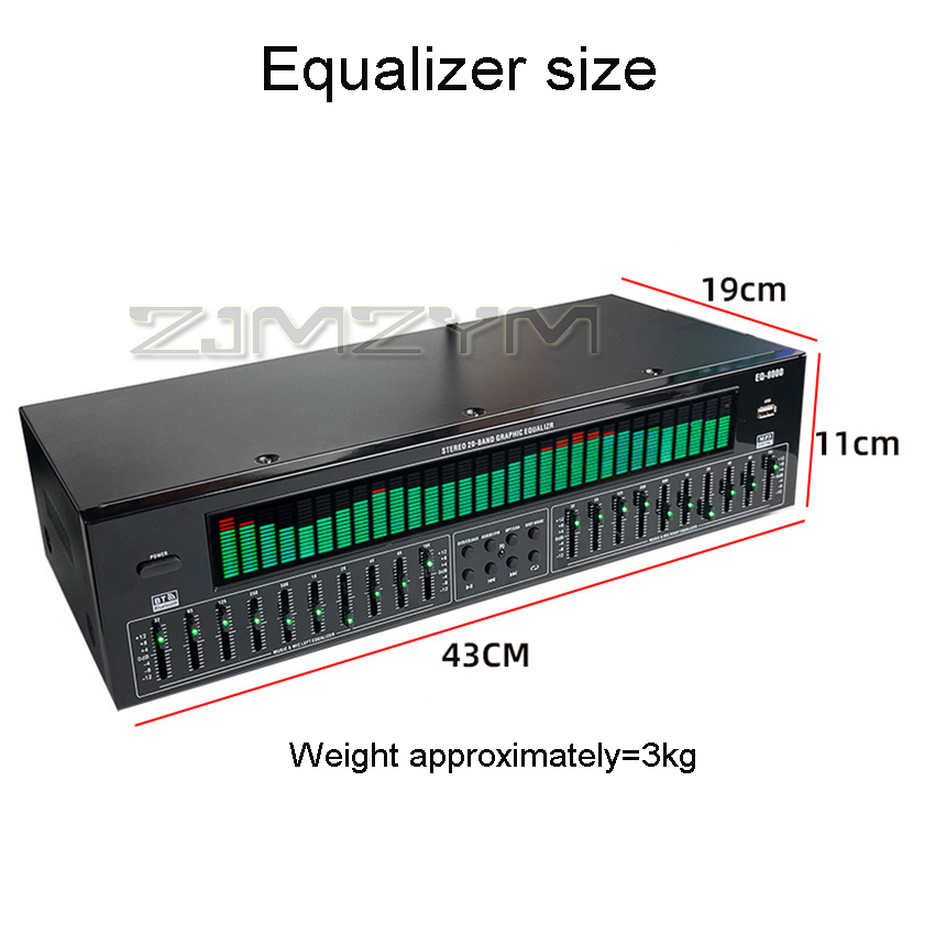 EQ8000 Equalizer Bluetooth 5.3 - Home Cinema Receiver recension och pris